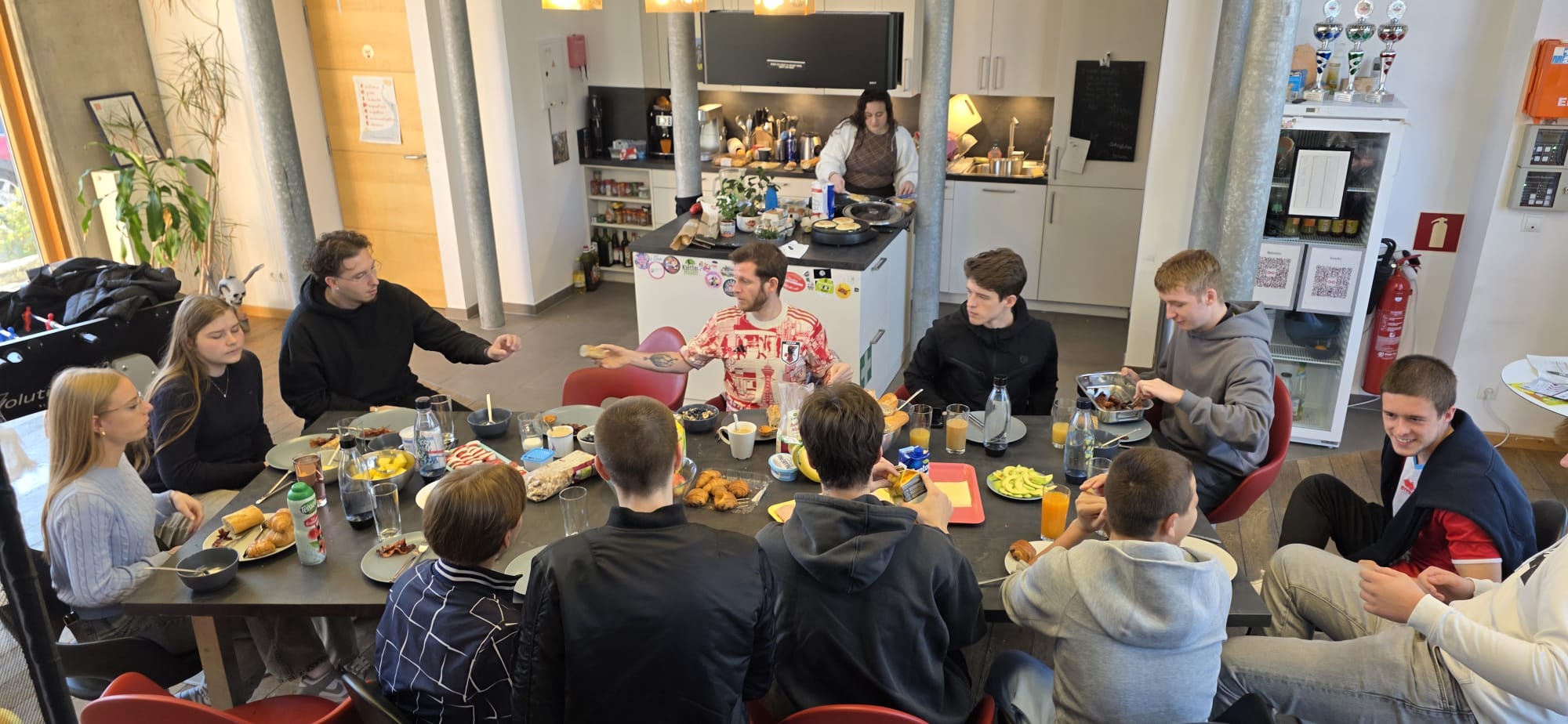 Jugendversammlung im Jugendhaus