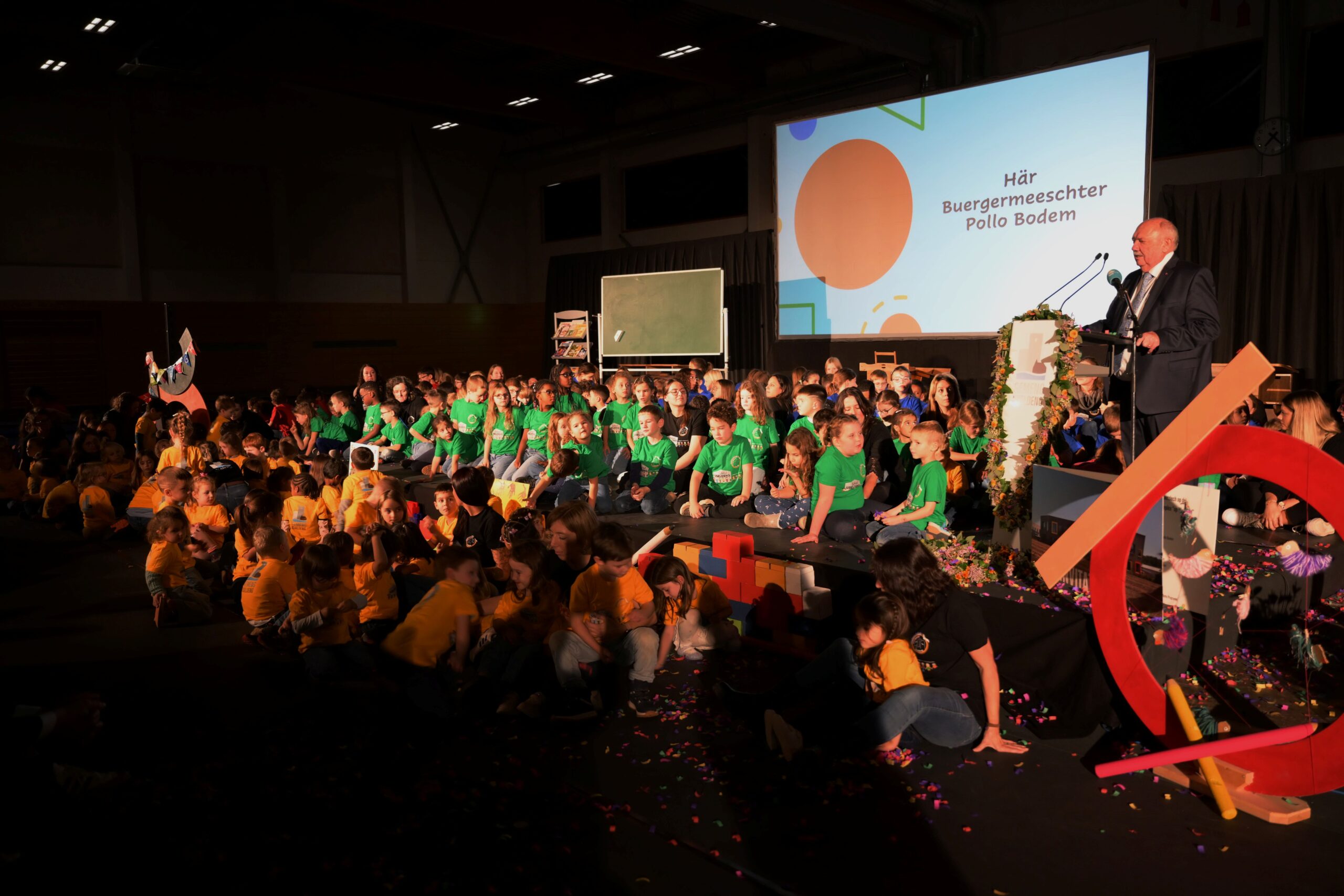 Gestaltung der Einweihung eines Bildungscampus