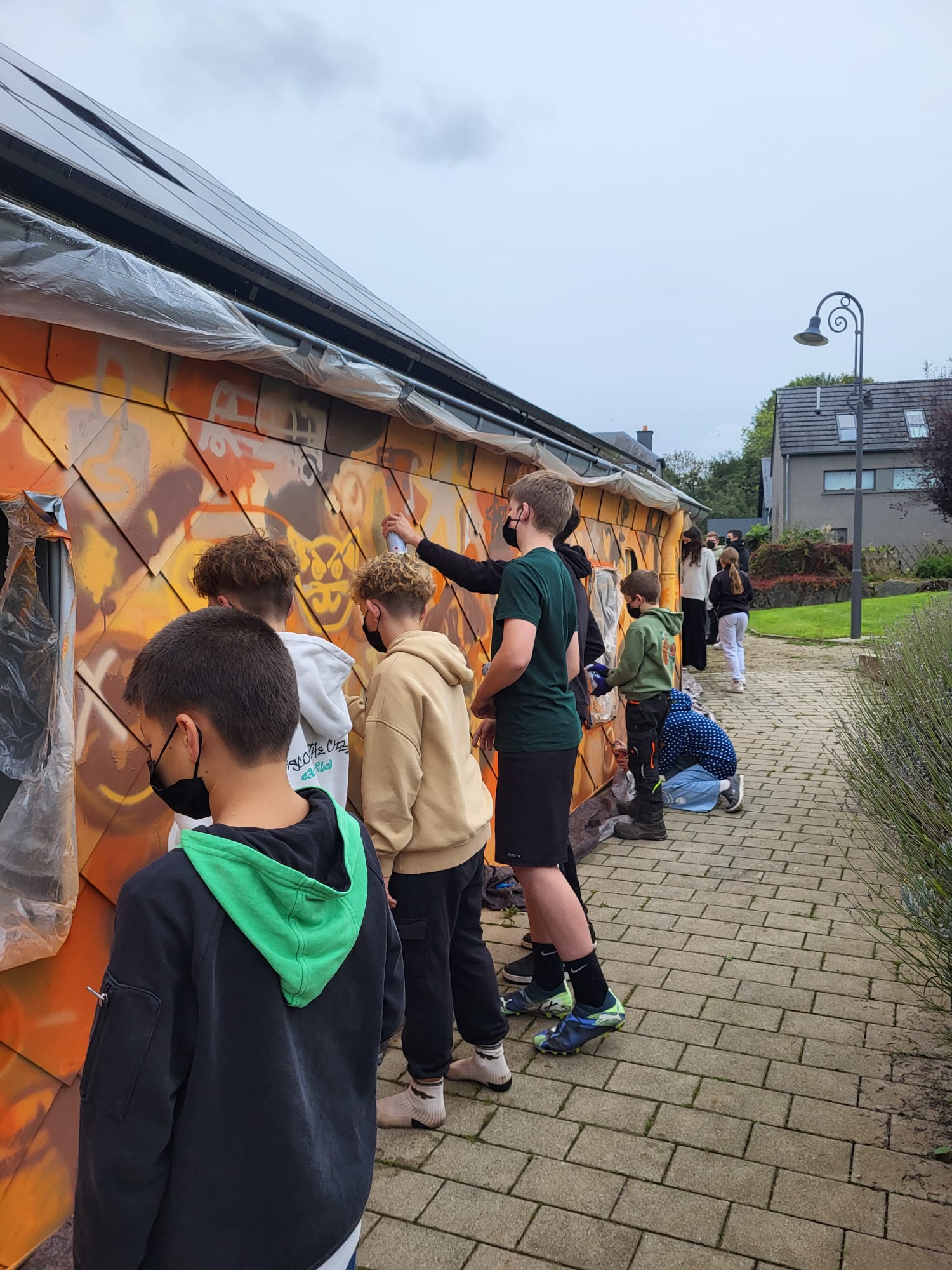 Graffiti zum Thema EU