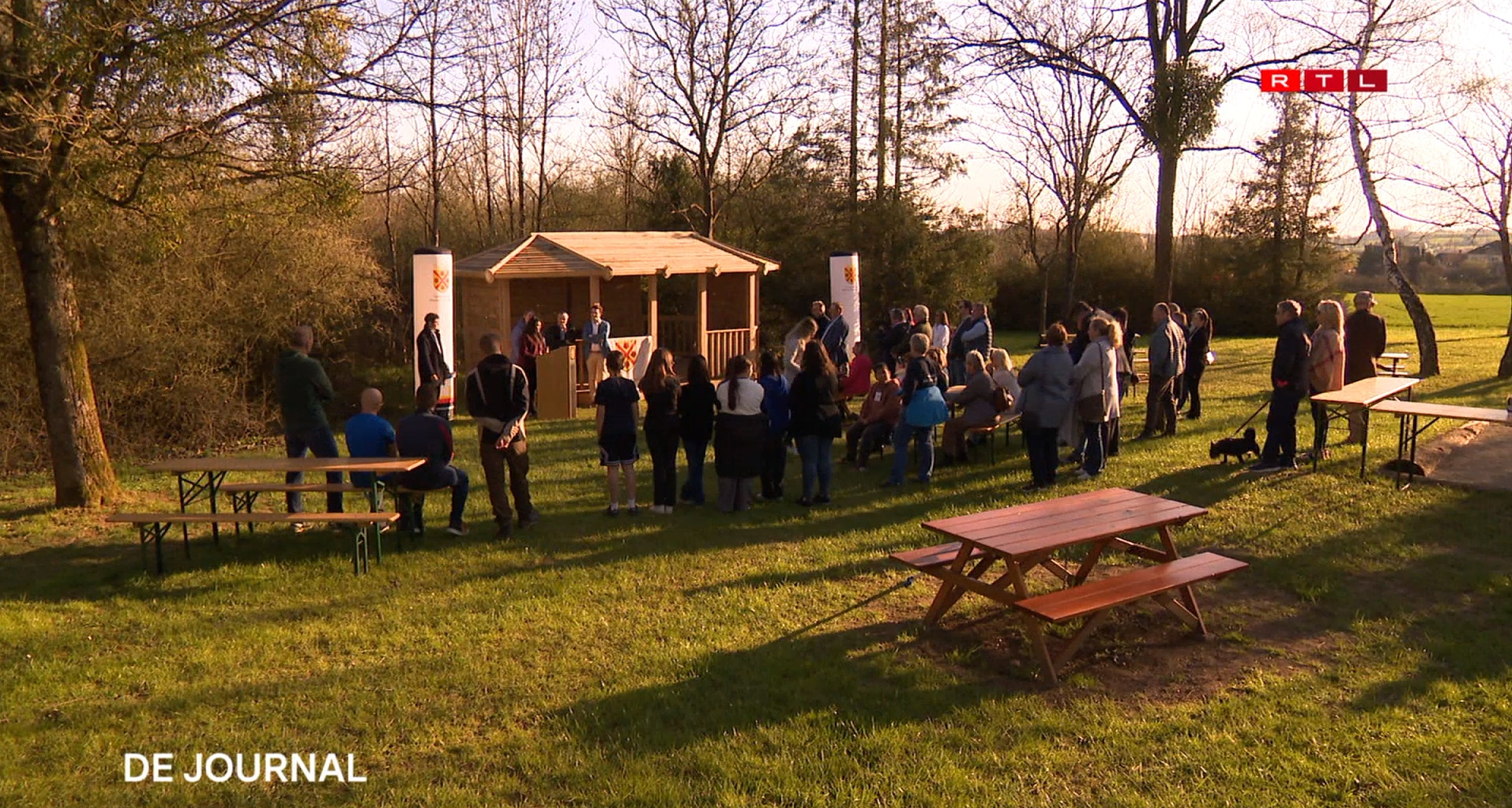 Gestaltung eines Pavillons