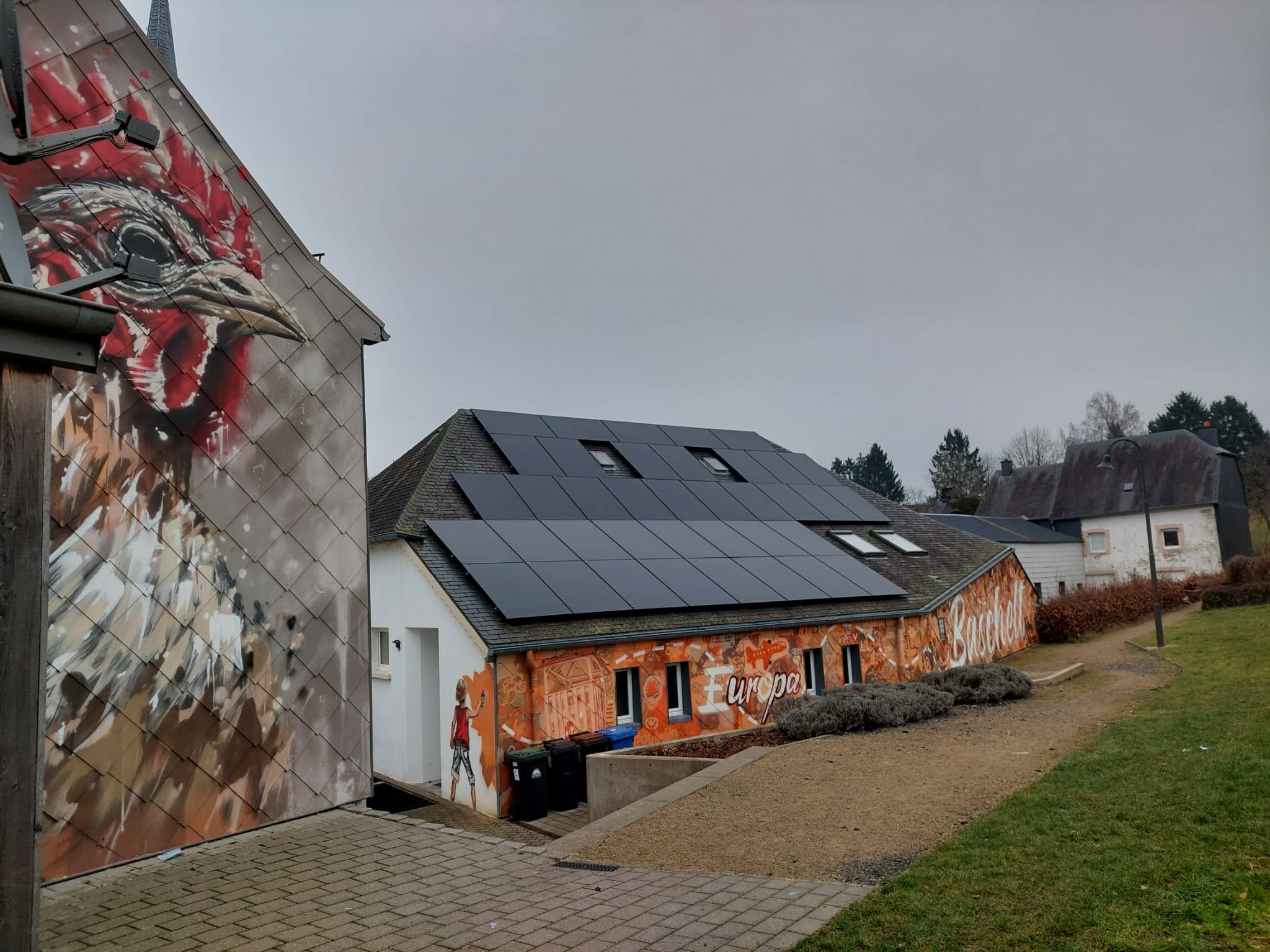 Graffiti zum Thema EU